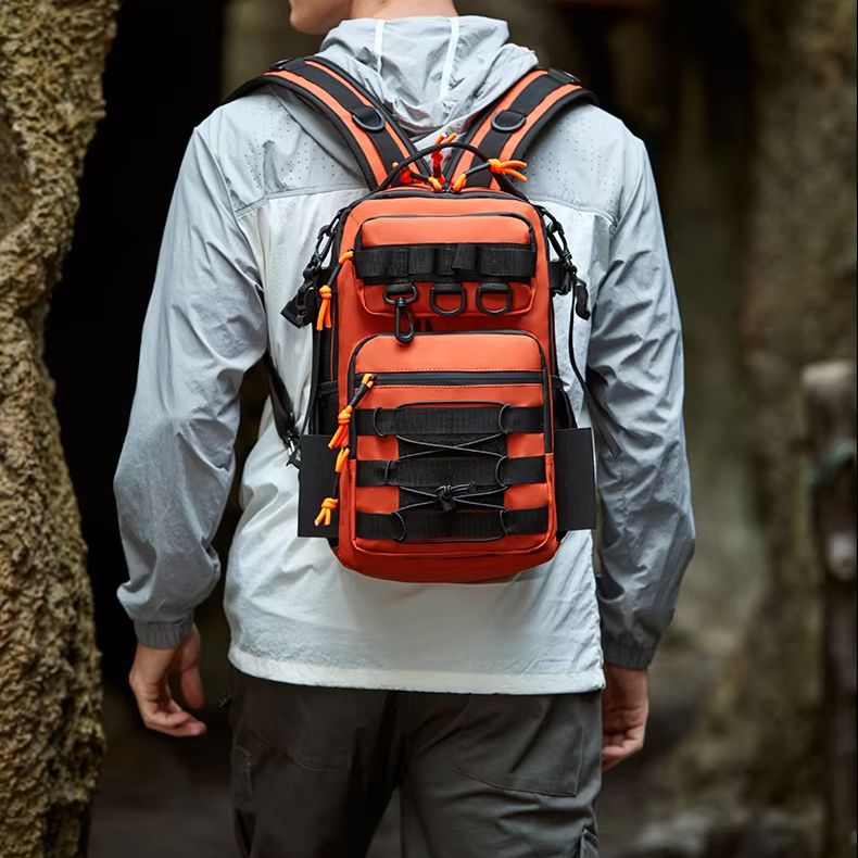 Fishing Bag Waterproof - Angelrutentasche mit großem Fassungsvermögen für Herren,