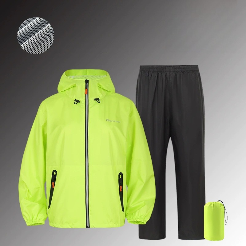 Fishing Pants Waterproof - Vollständig Wasserdichter Regenanzug Reflektierender Fahrrad- und