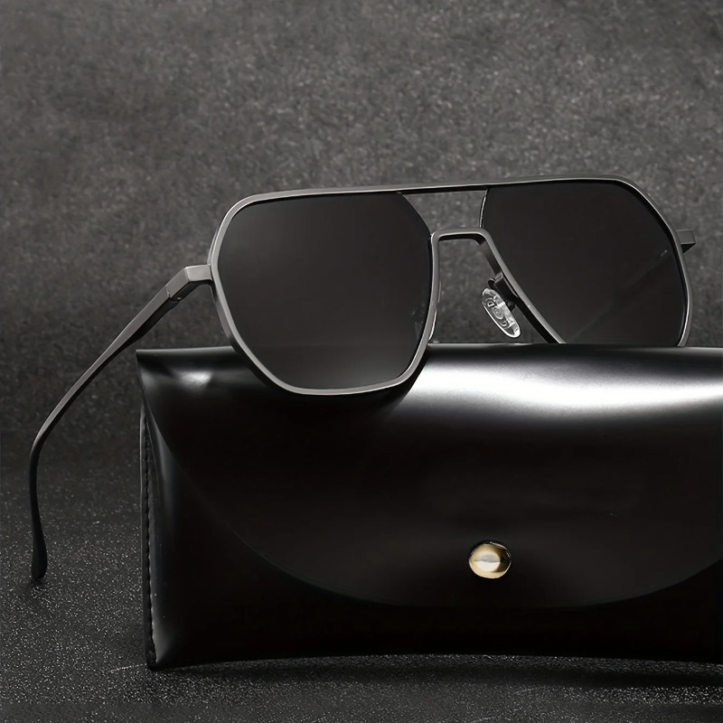 Fishing Sunglasses Polarized - Vintage Polarisierte Sonnenbrille für Herren, Modische