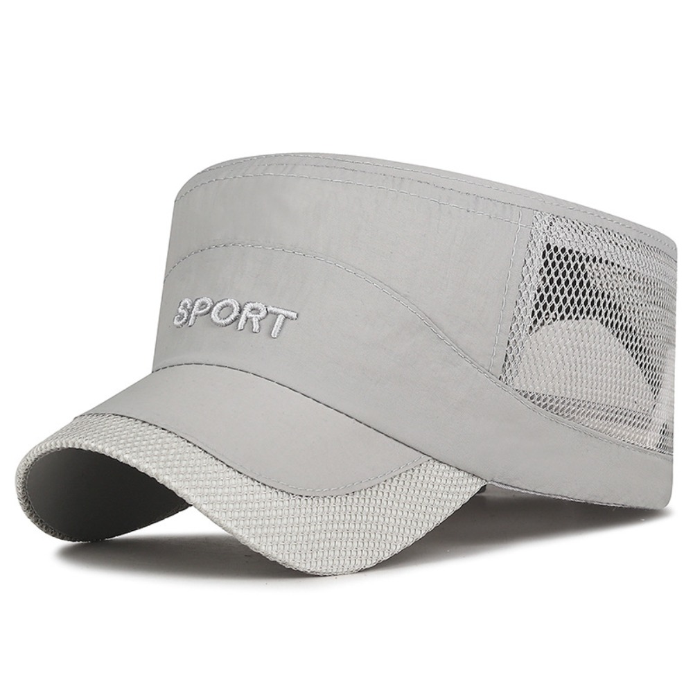 Fishing Hat - Coole, verstellbare Kappe mit flachem Oberteil,