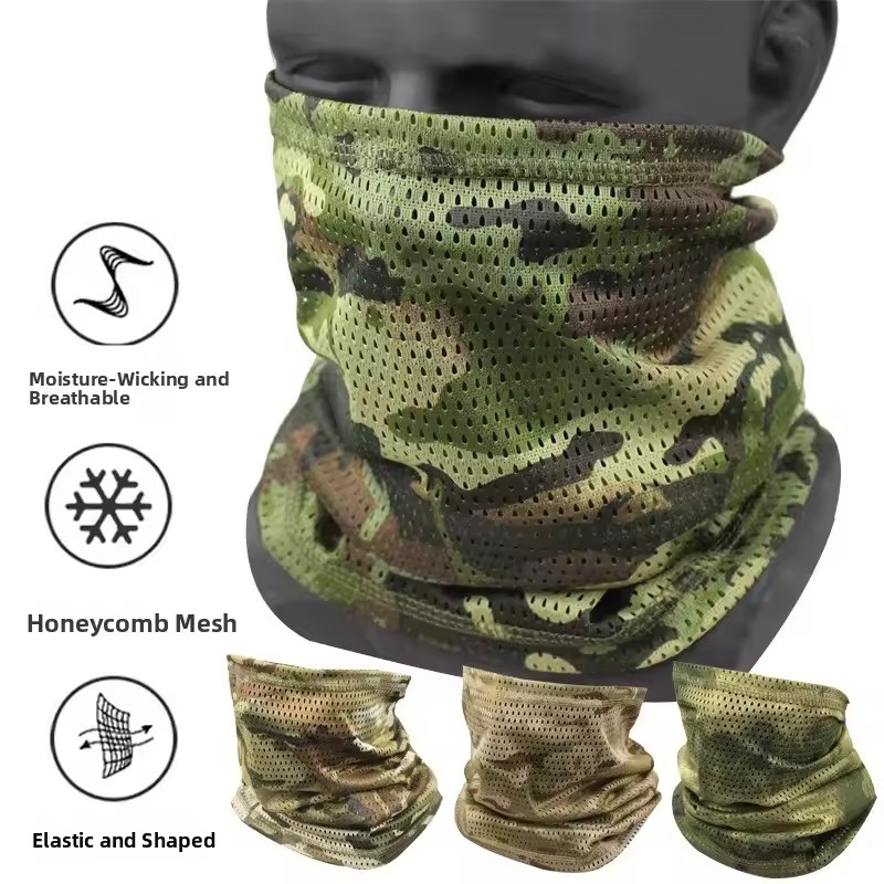 Fishing Mask Sun Protection - Outdoor Atmungsaktives Mesh Sonnenschutz Angeln Bergsteigen