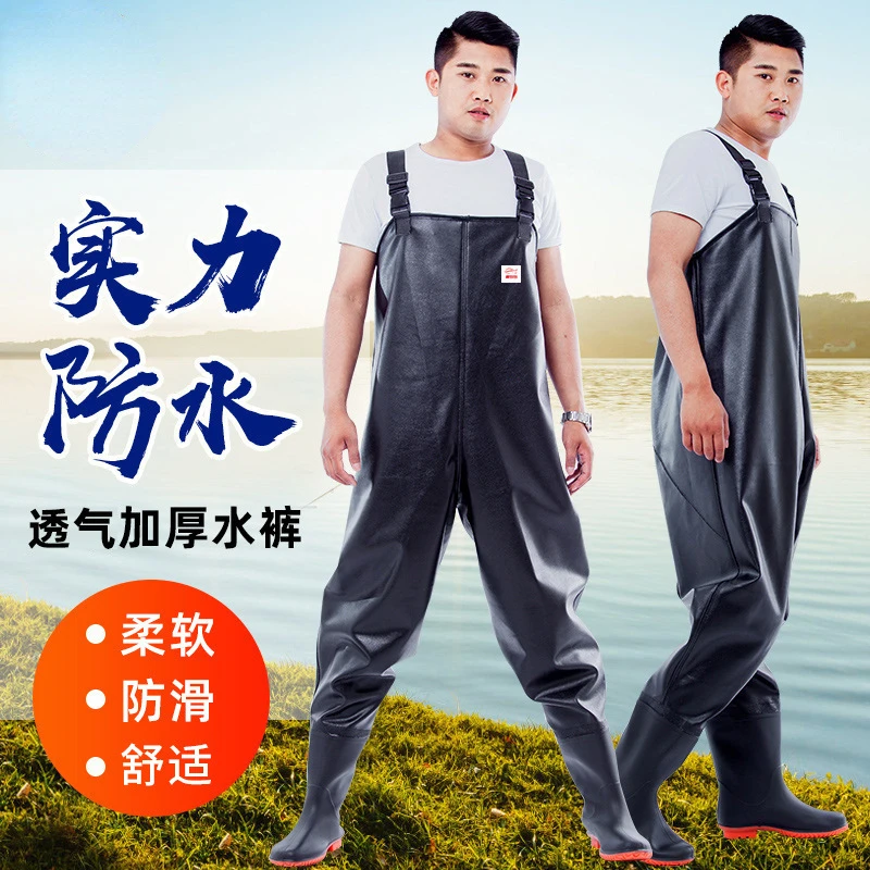 Fishing Rain Suit - Halbkörper Regen hose wasserdichter Anzug Herren