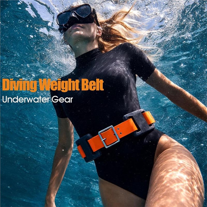 Fishing Belt - RTENTE-Fishing Tauchgürtelschnalle, Tauchgürtel aus Gummi, für