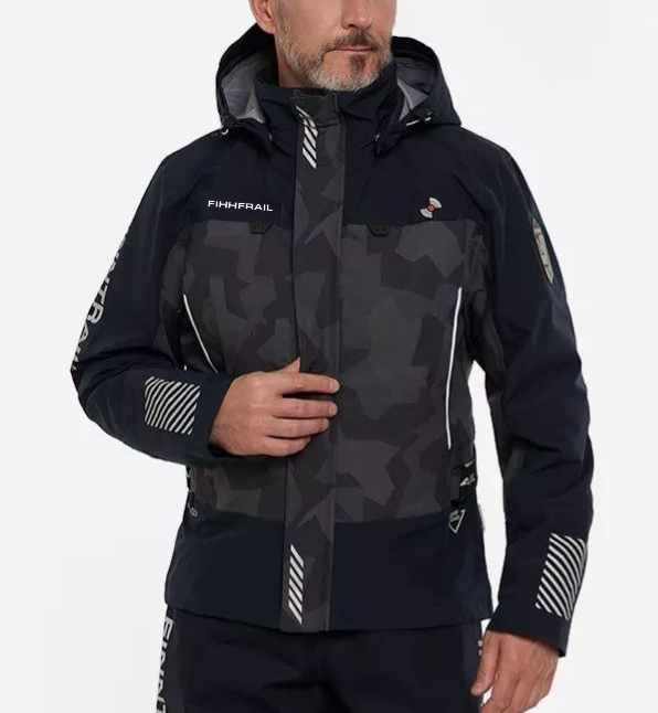 Fishing Jacket Waterproof - Angeljacke Outdoor-Windbreaker Wander-Regenjacke Herren Atmungsaktive Schnelltrocknende
