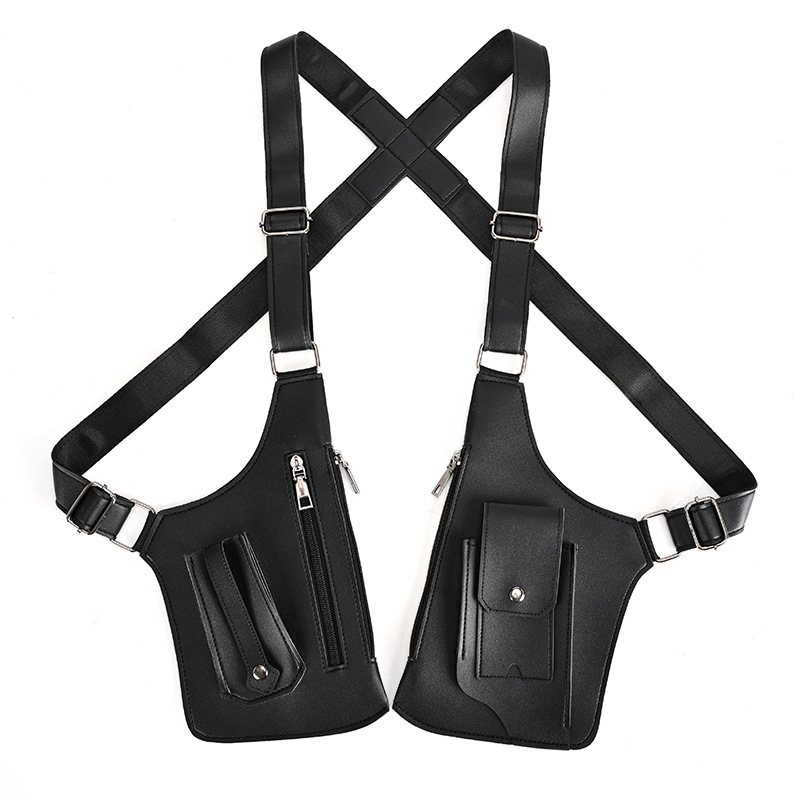 Fishing Belt - HOMEFISH Doppelter Schultergurt Taktische Angeltasche Wasserdichte