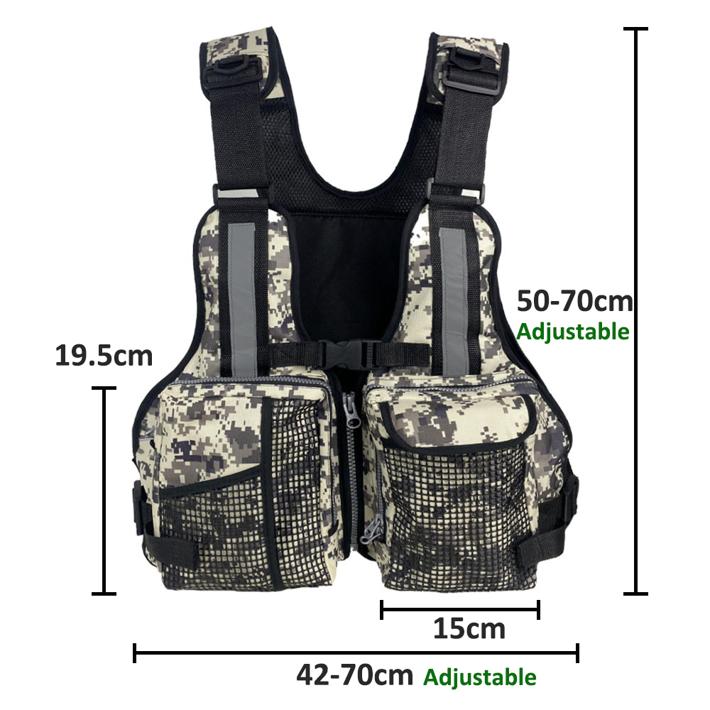 Outdoor-Anglerweste mit mehrer – Fishing Vest Bewertung und Preis