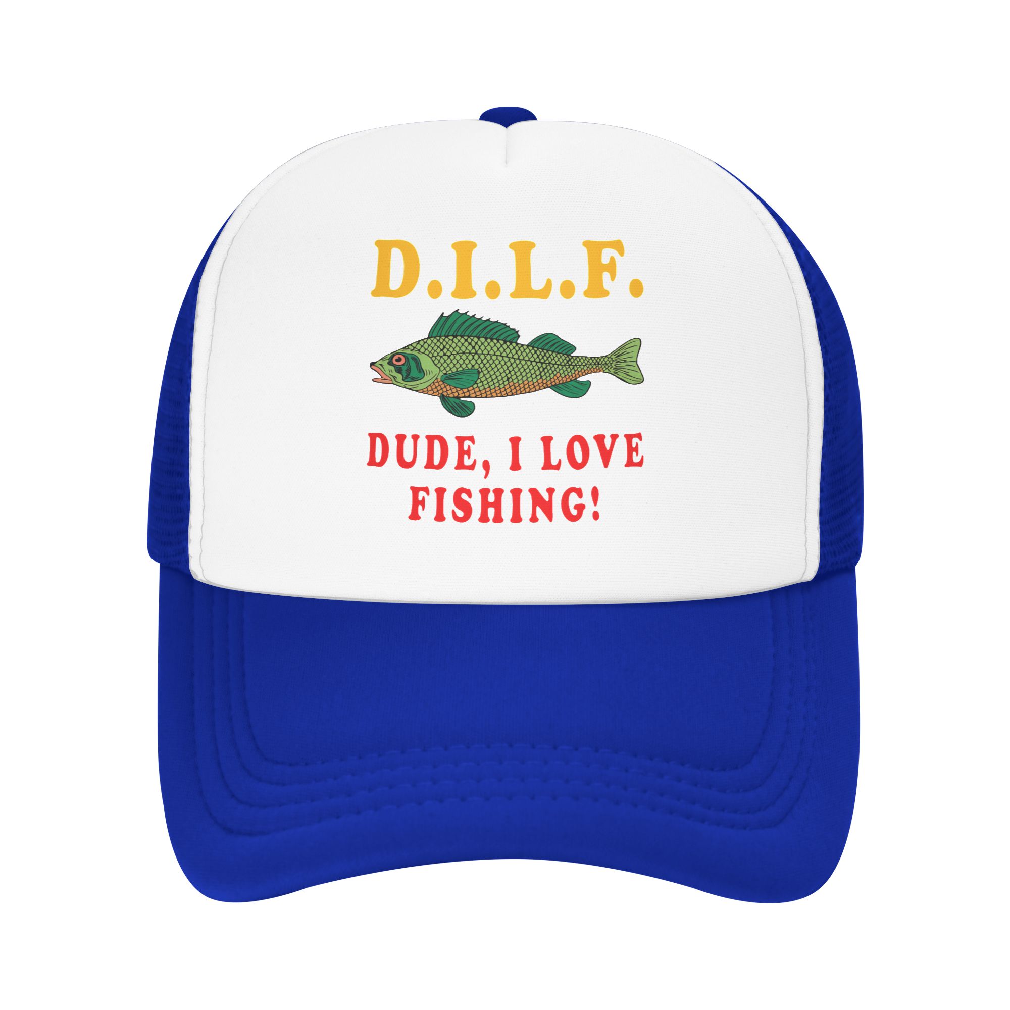 Dude I Love Fishing DILF Meme  – Fishing Hat Bewertung und Preis