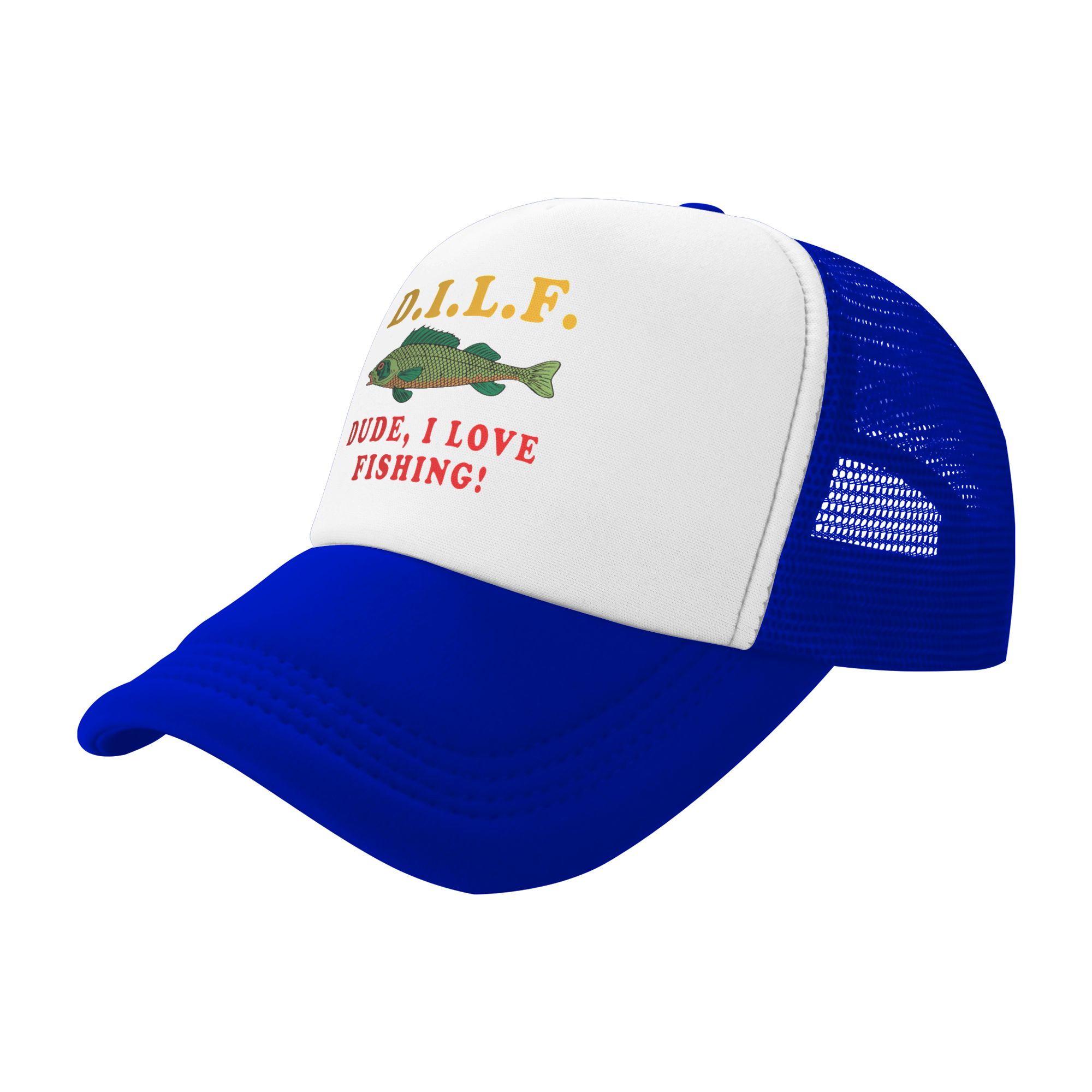 Dude I Love Fishing DILF Meme  – Fishing Hat Bewertung und Preis