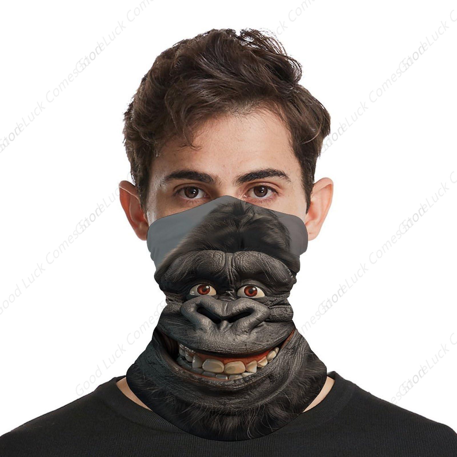 Smiling Gorilla Foto-Bandana,  – Fishing Mask Sun Protection Bewertung und Preis