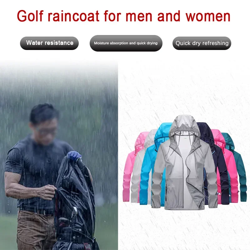 Golf-Regenmantel, leichte Jack – Fishing Jacket Waterproof Bewertung und Preis
