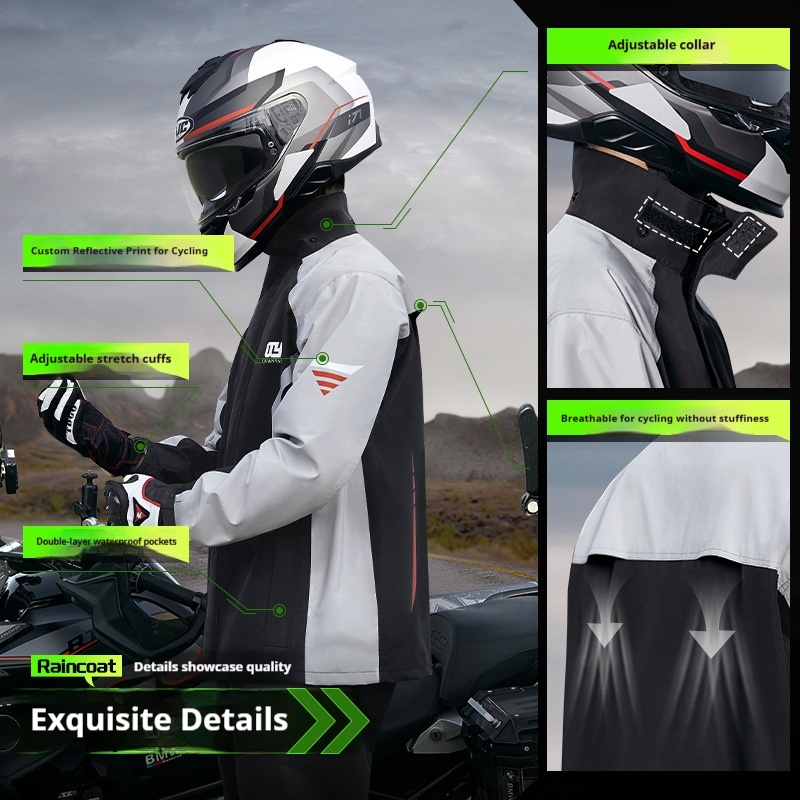 Spezieller Motorradanzug, Verd – Fishing Rain Suit Bewertung und Preis