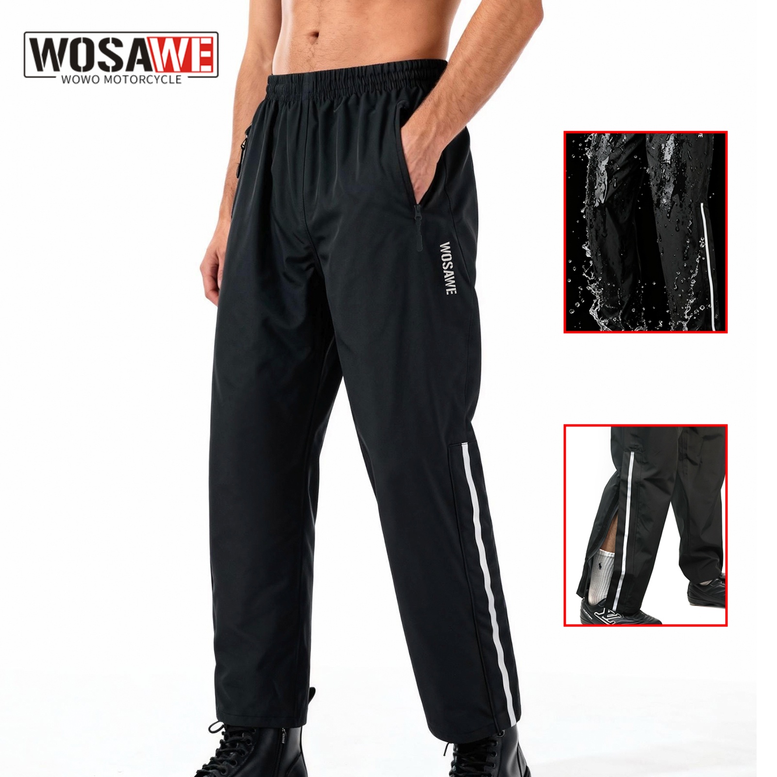 WOSAWE Motorrad Motorrad Regen – Fishing Pants Waterproof Bewertung und Preis