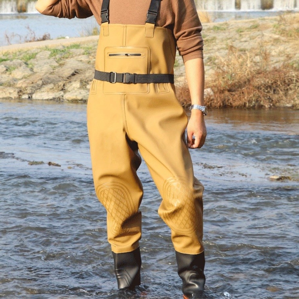 Nützlicher PVC-Angelanzug mit  – Fishing Pants Waterproof Bewertung und Preis