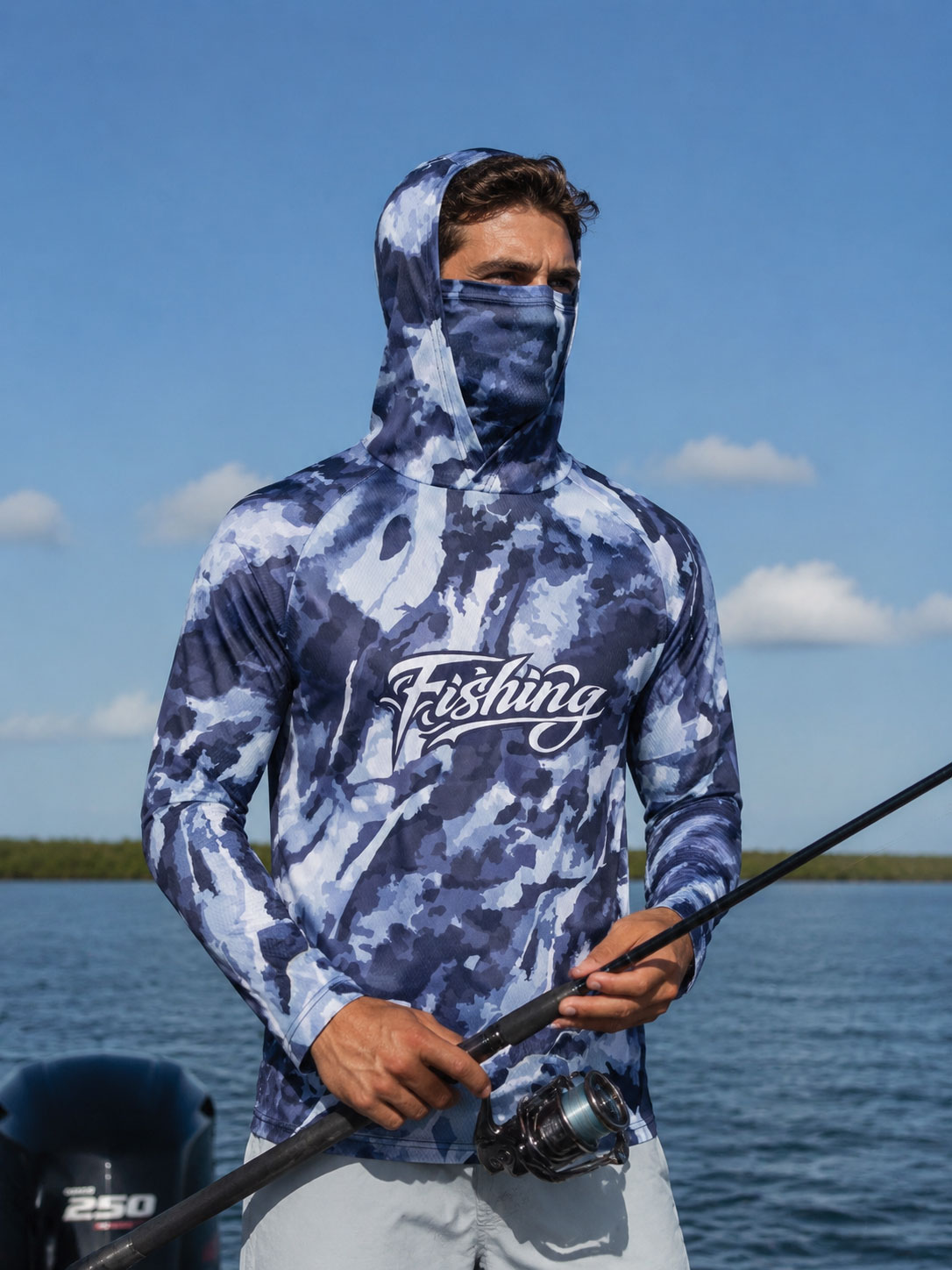Angelshirt mit Kapuze für Herr – Fishing Mask Sun Protection Bewertung und Preis