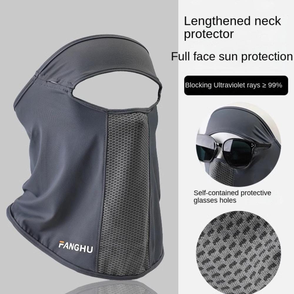 Sommer-Eisseide-Maske Anti-UV  – Fishing Mask Sun Protection Bewertung und Preis