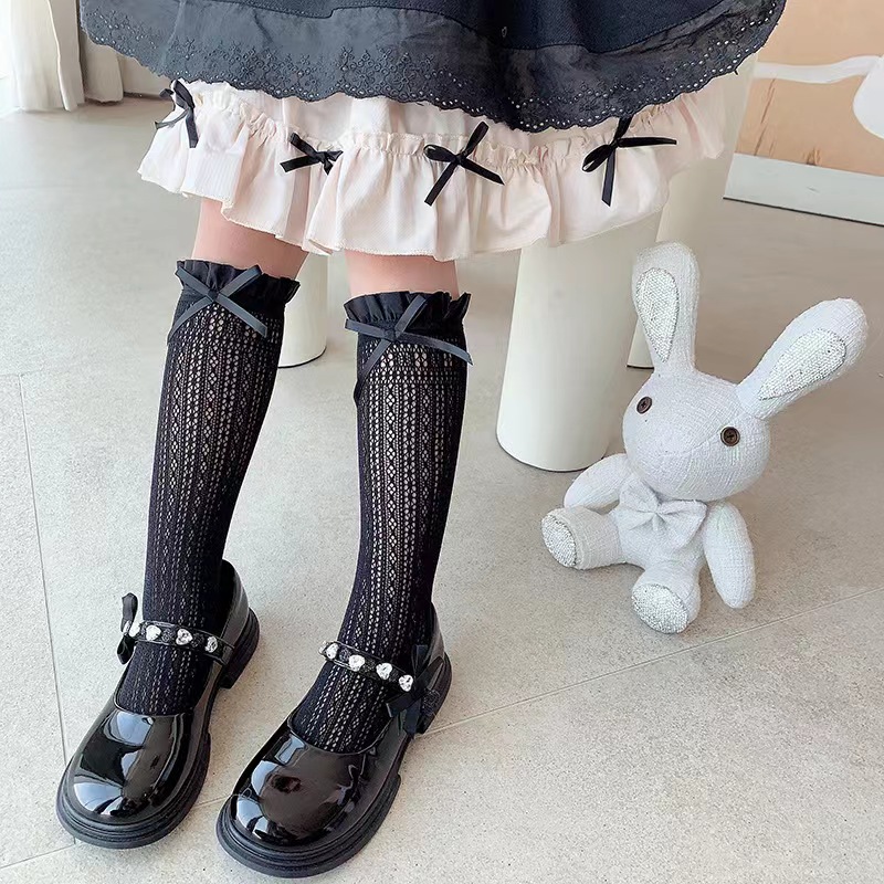 Mädchen Lange Röhre Spitze Str – Fishing Socks Bewertung und Preis